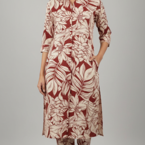 w0265 floral printed co ord set with pants